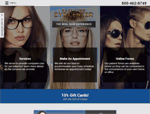Tablet Screenshot of eastcobbeyecenter.com
